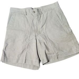 Patagonia Mens Khaki Shorts Size 36 Organic Cotton Denim Beige